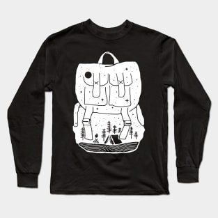 Backpacker (for Dark Color) Long Sleeve T-Shirt